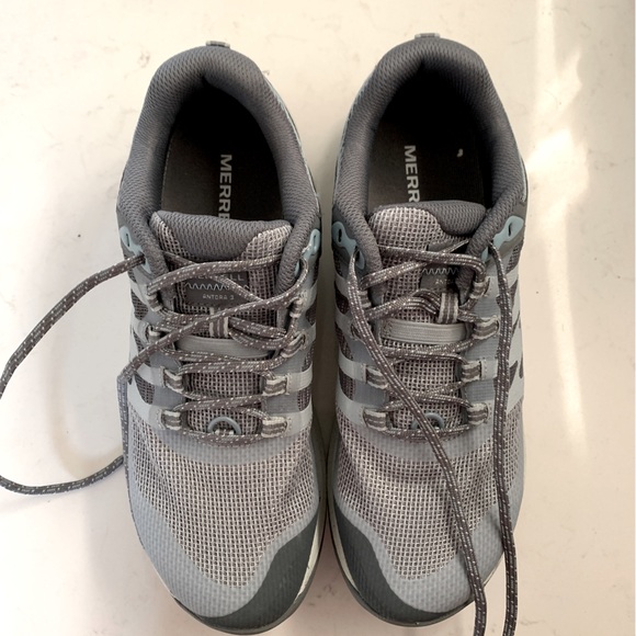 Merrell Hiking Runners Grey Size 9.5 - Picture 1 of 5